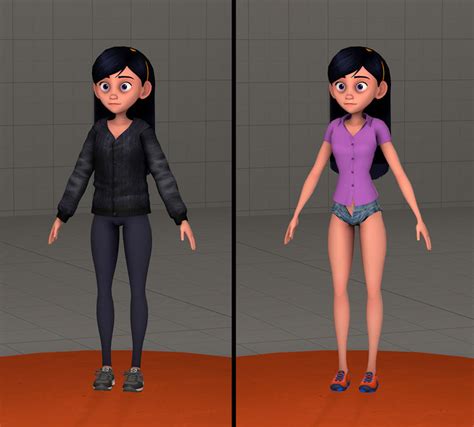 SFMLab • Violet Parr (Incredibles)