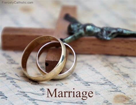 The Sacrament of Matrimony – Fiercely Catholic