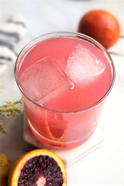 Blood Orange Vodka Cocktail Recipe - The Herbeevore