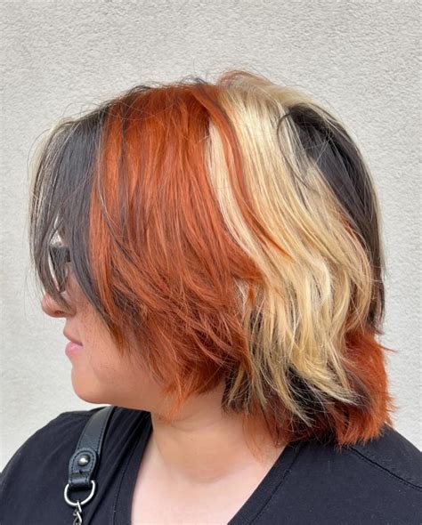 18 Calico Hair Color Ideas For A Boldest Hue Combination