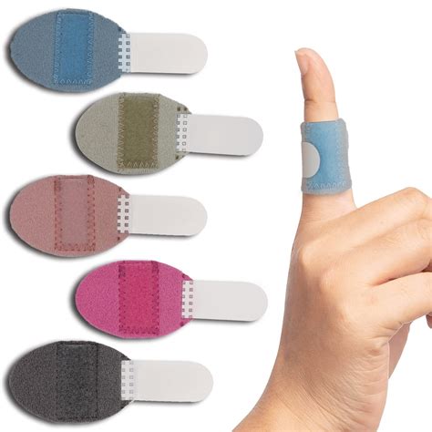 LYHURK 5 Pièces Attelle Souple Doigt, Attelle Doigt Main Orthèses De Doigt, Convient Pour l ...