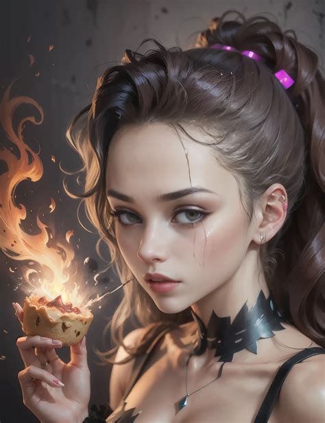 Ebony sucking dick - SeaArt AI