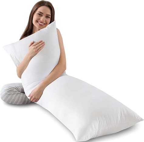 Amazon.com: WhatsBedding Full Body Pillows for Adults - Long Body ...
