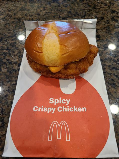 Is McDonald's Spicy Crispy Chicken Sandwich Spicy? | Hot Sauce by ...