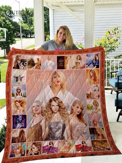 Taylor Swift Style 1 Quilt Blanket