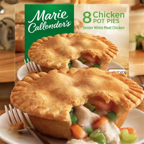 Marie Callender's Chicken Pot Pies, Frozen- 1 Pack (8 Pot Pies)