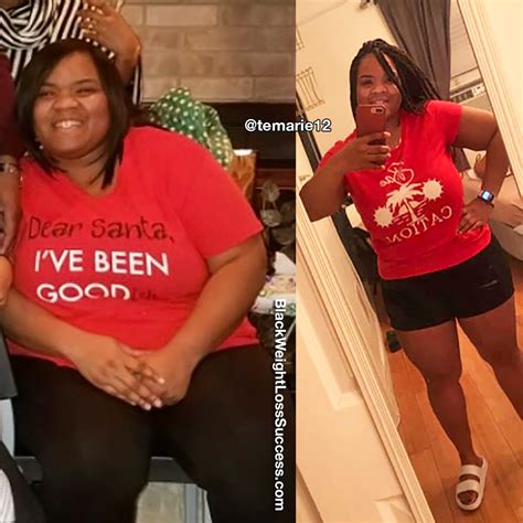 Teonna lost 46 pounds - Black Weight Loss Success