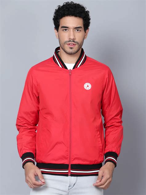 Buy Black & Red Reversible Jacket for men | Both-sided Jacket