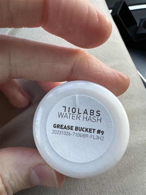 710 grease bucket water hash : r/FLMedicalTrees