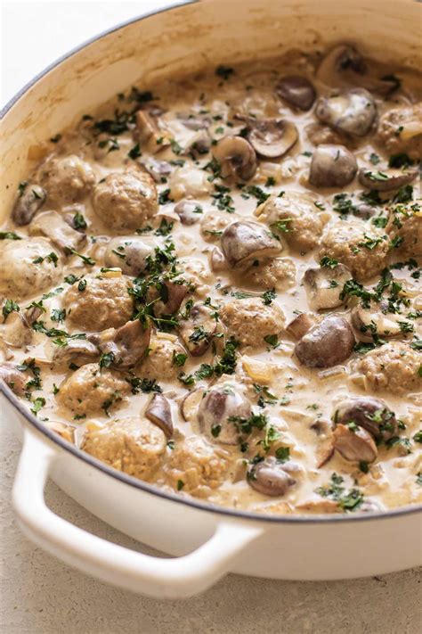 Meatball Stroganoff - Girl Gone Gourmet