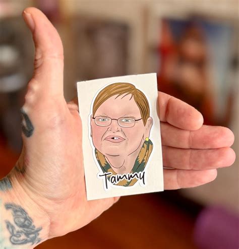 1000lb Sisters - Tammy - Season 6 Portrait - Sticker - Etsy