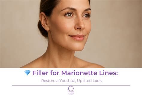 💎 Filler for Marionette Lines: Restore a Youthful, Uplifted Look | Complete Dermatology Filler ...