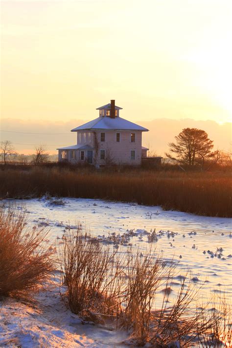 Plum island pink house – Artofit