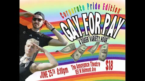 The Annoyance Theater: Gay for Pay – Chicago Social Butterflies