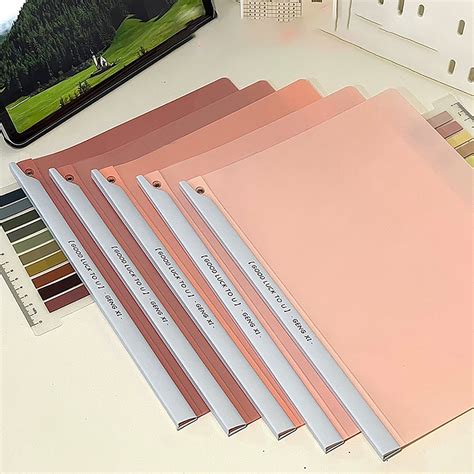 GBAYXJ 5Pack A4 Clear Front Report Covers Plastic Presentation Folders ...