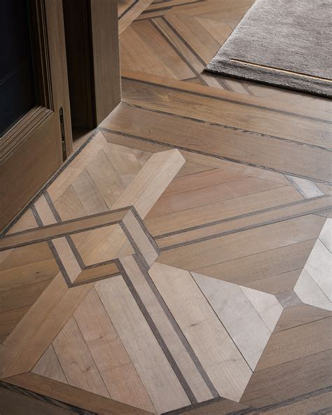 Custom wood flooring patterns at Apex Wood Floors.