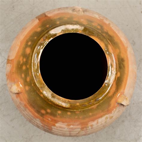 19th Century Spanish Terracotta Olive Jar For Sale at 1stDibs