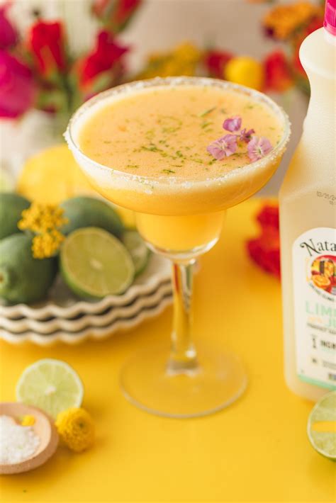 Lime & Mango Mezcal Margarita - Natalie's Orchid Island Juice Company