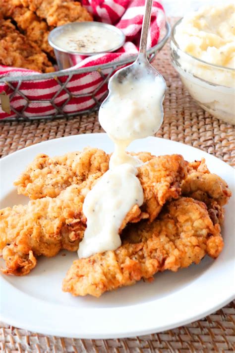 Steak Fingers with Country Gravy - The Anthony Kitchen
