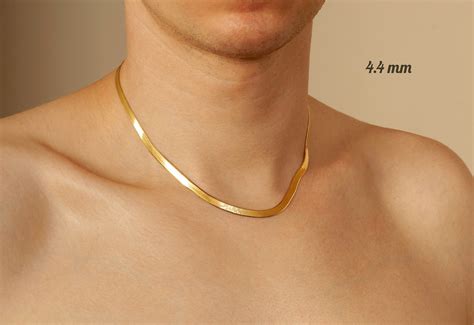Real Gold Herringbone Chain For Mens Top Sellers | bellvalefarms.com