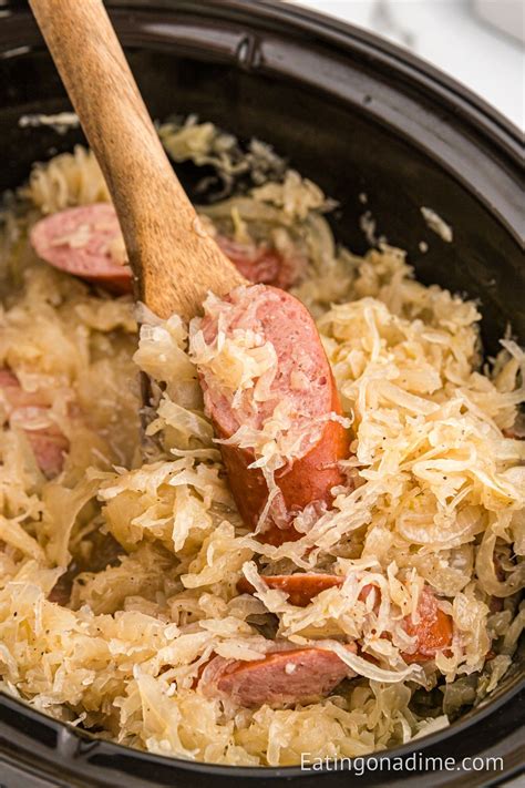 Crockpot Polish Sausage, Sauerkraut And Potatoes | Recipe | Saurkraut ...