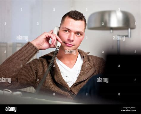 telephone, phone, office, study, study room, adult, work, factory ...