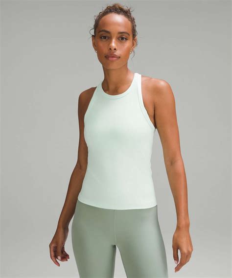 Lululemon Align Waist-Length Racerback Tank Top - Mint Moment - lulu ...