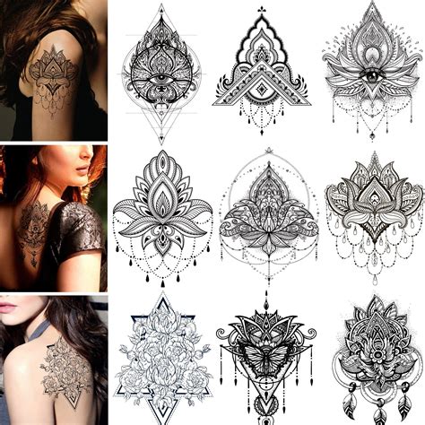 Breast Mandala Tattoos