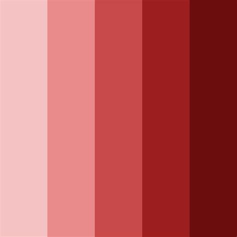 Ruby Red Shades Color Palette - ColorDrop