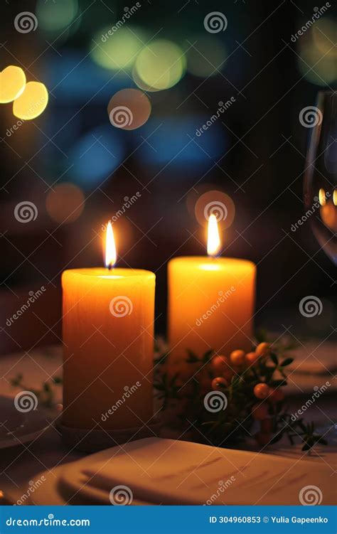 Intimate Moments Illuminated by Soft Candlelight for Advertising ...