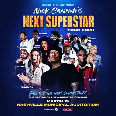 Nick Cannons Next Superstar Tour, The Ritz - Raleigh, 15 March 2023