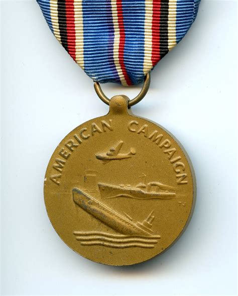 WW2 American Navy Campaign Medal & Ribbon Bar | Chasing Militaria