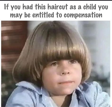 Blonde Bowl Cut Memes Funny Guy Brown/Red Wicked