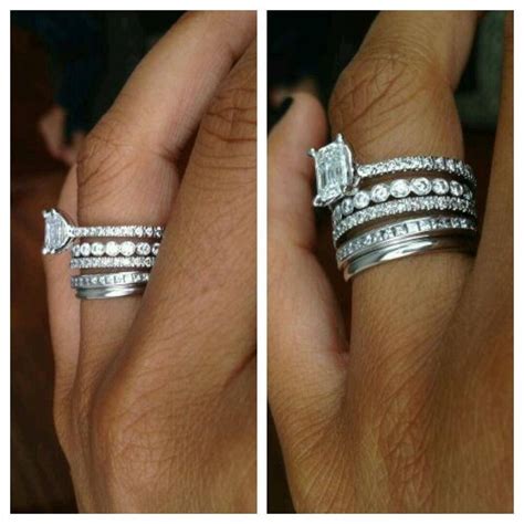 How To Wear Diamond Stacking Rings at James Ivery blog