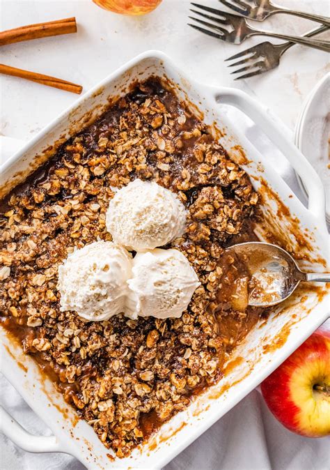 Apple Crisp With Oatmeal And Melted Butter at Stephanie Trumble blog