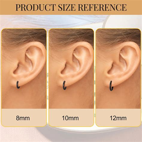 Mens Hoop Earrings Sizes at Sebastian Bardon blog