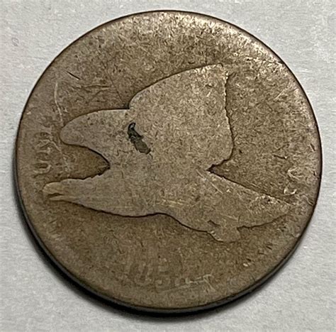 1858 Flying Eagle Cent : Large Letters Flying Eagle Penny 7642 - For ...