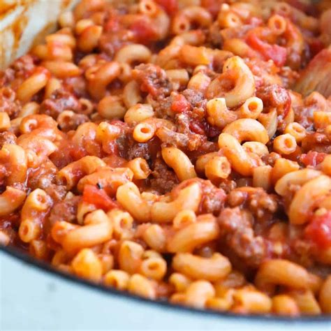 Skillet Goulash Recipe Ground Beef at Ebony Heritage blog
