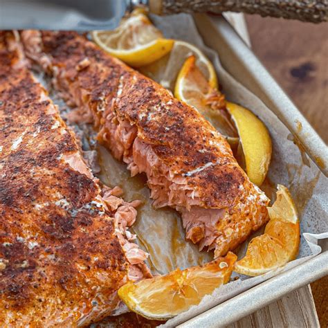 Old Bay Salmon - Hungry Happy Home