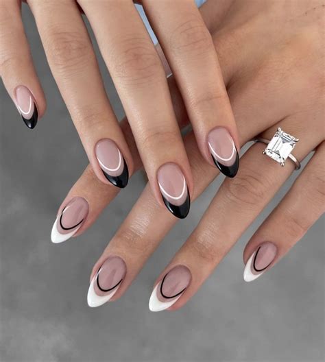 63 Cute French Tip Nail Designs To Inspire Your Next Manicure | Stylish ...