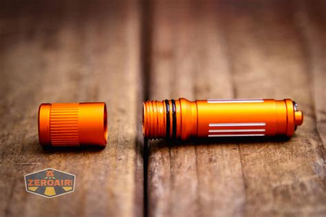 Olight i3E EOS Orange Flashlight Review - ZeroAir Reviews
