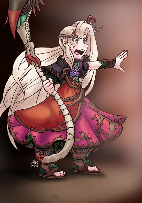 Viridi of Kid Icarus by TwilightMoon1996 on DeviantArt
