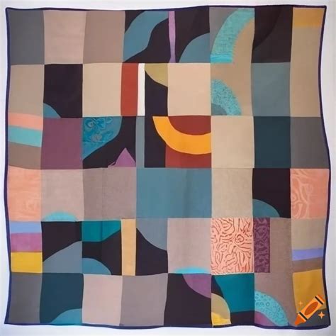 Improv quilt, feed sack fabric, geometric modern quilt, modern quilting guild, quilt design ...