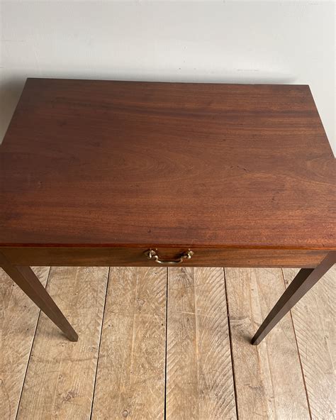 Antique side table, Georgian side table, mahogany side table, small ...