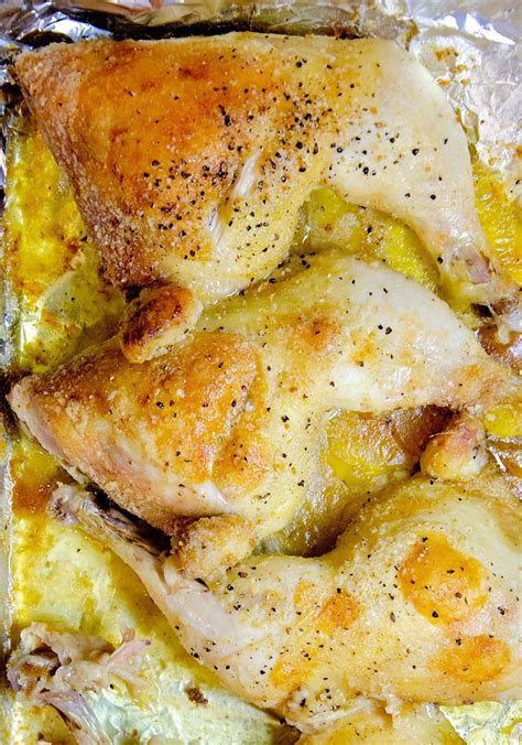 Baked Chicken Leg Quarters - Scattered Thoughts of a Crafty Mom by ...