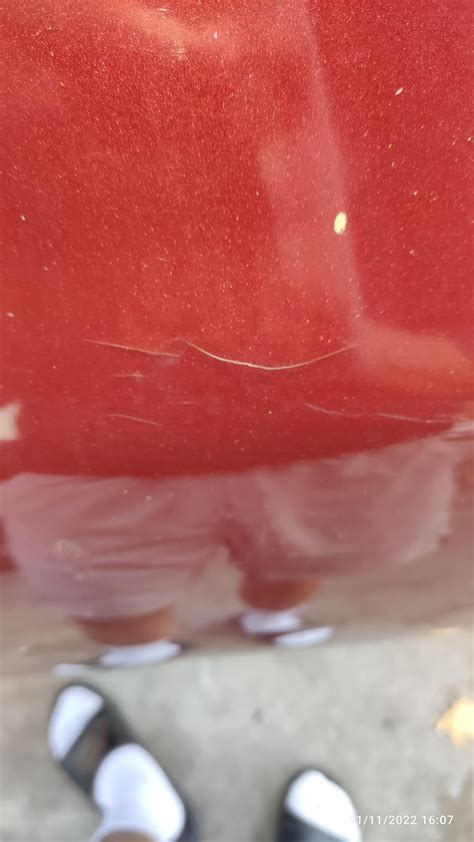 I posted a while back but never followed up. these are Bondo cracking ...