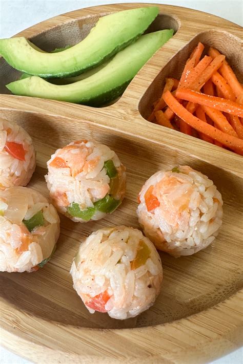 Salmon Rice Balls - Feeding Tiny Bellies | Recipe | Baby food recipes ...