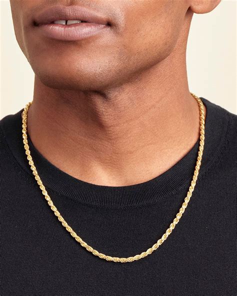 Men's Chains: Sterling Silver & Gold Chains | JAXXON | Chains for men, Gold rope chains, Mens gold