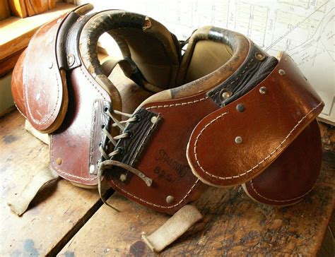 Old Football Shoulder Pads at Emma Rouse blog