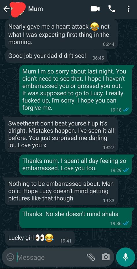 I (19m) "accidentally" sent my mum (40) a nude. She responded. Link below. : r/Incestconfessions